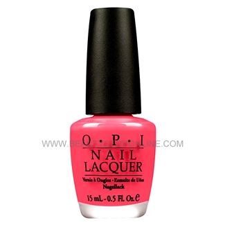 OPI San Francisco Collection Nail Lacquer, Charged Up Cherry - 0.5 fl oz bottle